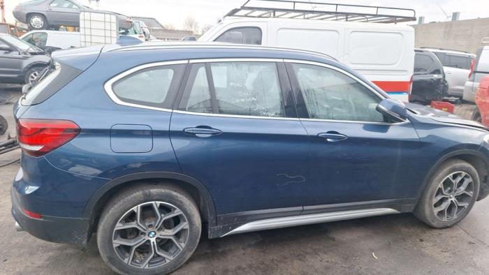 BMW X1 sDrive 18d 2.0 16V Skrotfordon (2021, DONKER BLAUW)