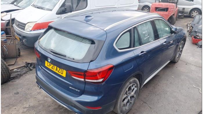 BMW X1 sDrive 18d 2.0 16V Skrotfordon (2021, DONKER BLAUW)
