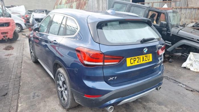 BMW X1 sDrive 18d 2.0 16V Skrotfordon (2021, DONKER BLAUW)