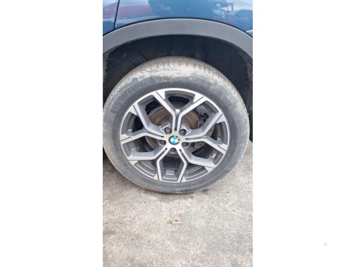 BMW X1 sDrive 18d 2.0 16V Skrotfordon (2021, DONKER BLAUW)