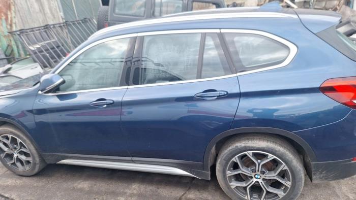 BMW X1 sDrive 18d 2.0 16V Skrotfordon (2021, DONKER BLAUW)