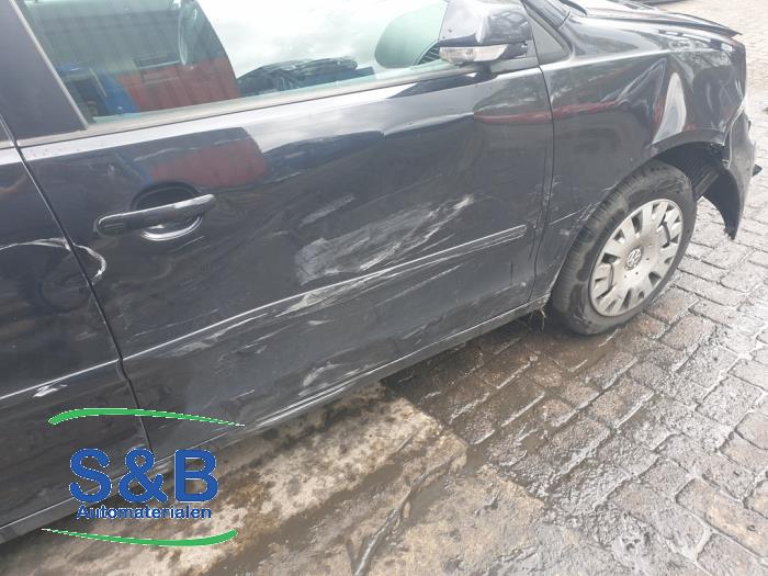 Volkswagen Polo IV 1.4 TDI 70 Vehículo de desguace (2007, Negro)