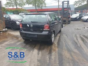 Volkswagen Polo IV 1.4 TDI 70 Vehículo de desguace (2007, Negro)