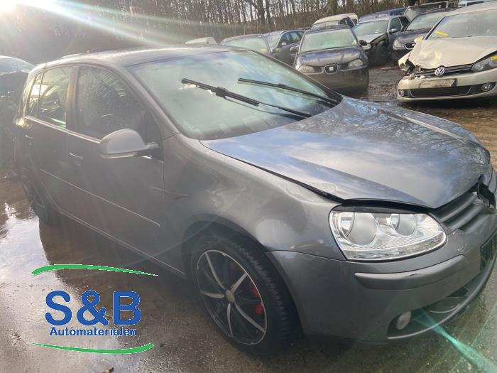 Volkswagen Golf V 1.4 TSI 122 16V Samochód złomowany (2008, Szary)