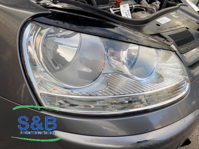 Volkswagen Golf V 1.4 TSI 122 16V Samochód złomowany (2008, Szary)