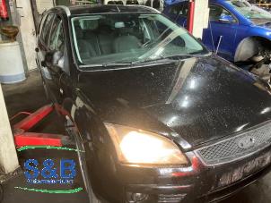 Ford Focus 2 Wagon 1.6 16V Vehículo de desguace (2007, Negro)