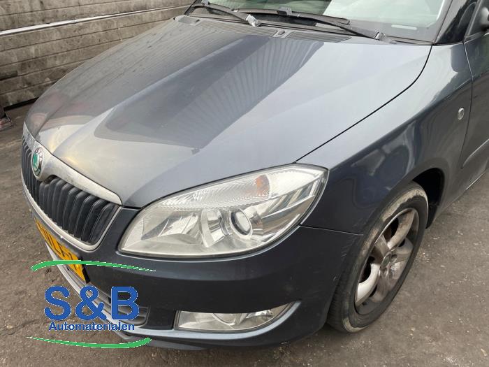Skoda Fabia II Combi 1.2 TDI 12V Greenline Vehículo de desguace (2010, Gris, Azul)