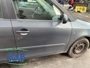 Skoda Fabia II Combi 1.2 TDI 12V Greenline Vehículo de desguace (2010, Gris, Azul)