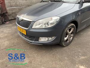 Skoda Fabia II Combi 1.2 TDI 12V Greenline Vehículo de desguace (2010, Gris, Azul)