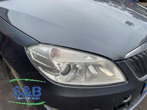 Skoda Fabia II Combi 1.2 TDI 12V Greenline Vehículo de desguace (2010, Gris, Azul)
