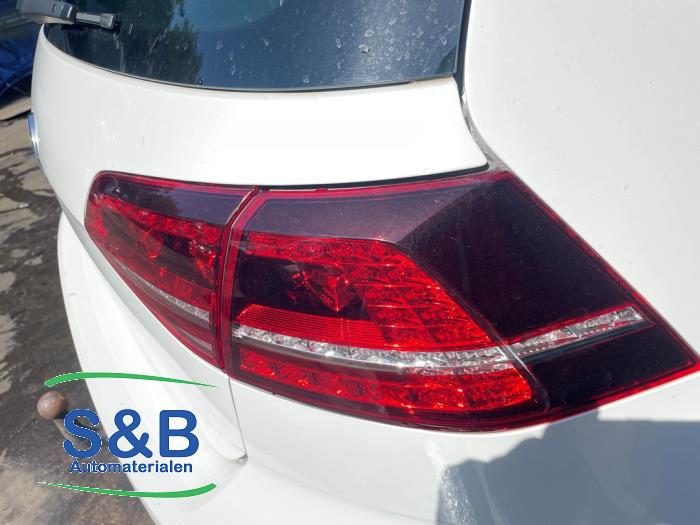 Volkswagen Golf VII 1.4 TSI 16V Vehículo de desguace (2014, Blanco)