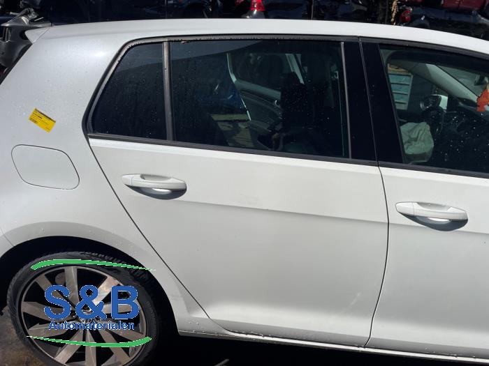 Volkswagen Golf VII 1.4 TSI 16V Vehículo de desguace (2014, Blanco)