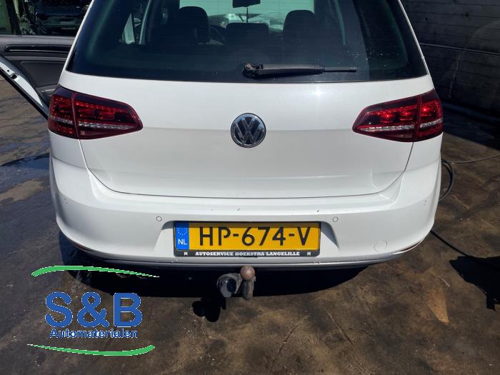 Volkswagen Golf VII 1.4 TSI 16V Vehículo de desguace (2014, Blanco)