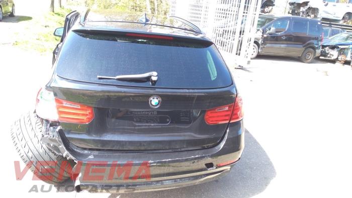 BMW 3 serie Touring 316d 2.0 16V Salvage vehicle (2013, Metallic, Black)