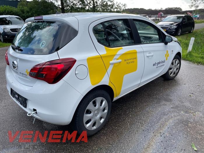 Opel Corsa E 1.2 16V Épave (2019, Blanc)