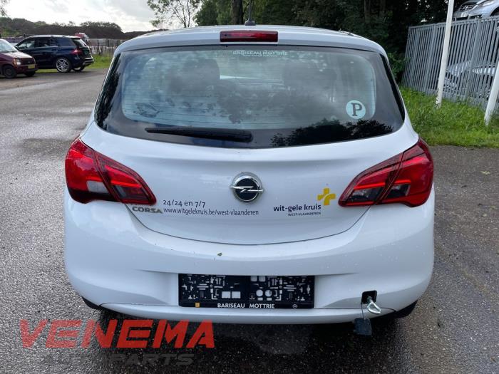 Opel Corsa E 1.2 16V Épave (2019, Blanc)