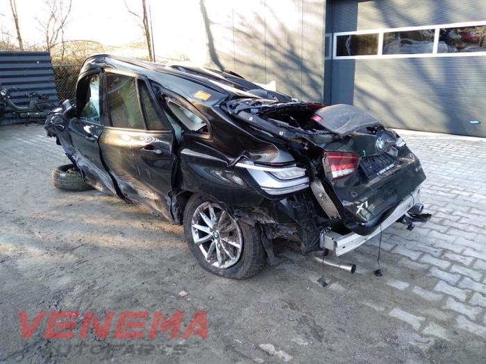 BMW X1 sDrive 18d 2.0 16V Épave (2020, Métallisé, Brun)