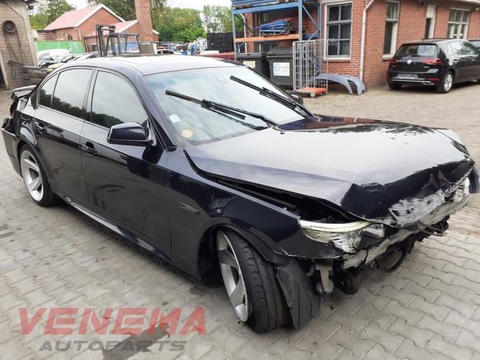 BMW 5 serie 530d 24V Schrottauto (2009, Schwarz) Venema Autoparts