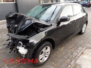 Audi A1 Sportback 1.0 25 TFSI 12V Vehículo de desguace (2020, Metálico, Negro)