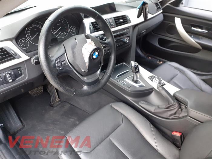 BMW 4 serie Gran Coupe 420i 2.0 Turbo 16V Épave (2016, Métallisé, Bleu)