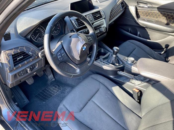 BMW 1 serie 116d 1.5 12V TwinPower Salvage vehicle (2018, Metallic, Gray)