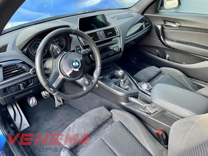 BMW 1 serie 118i 1.5 TwinPower 12V Vehículo de desguace (2016, Metálico, Azul)