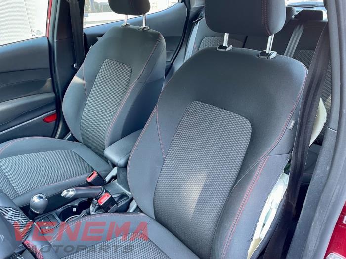 Ford Fiesta 7 1.0 EcoBoost 12V Samochód złomowany (2021, Metalik, Czerwony)