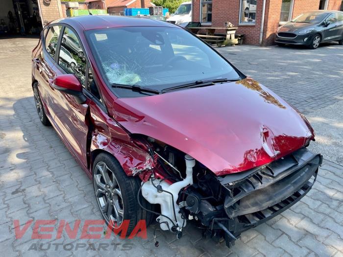 Ford Fiesta 7 1.0 EcoBoost 12V Samochód złomowany (2021, Metalik, Czerwony)