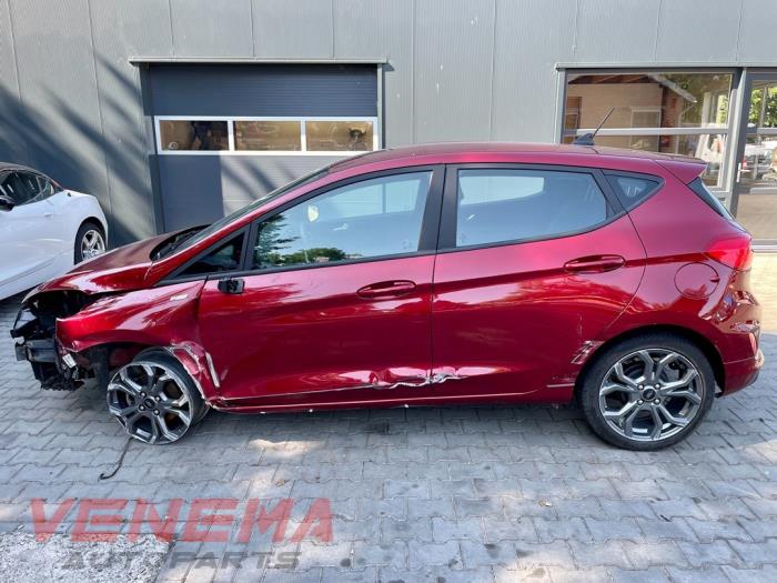 Ford Fiesta 7 1.0 EcoBoost 12V Samochód złomowany (2021, Metalik, Czerwony)