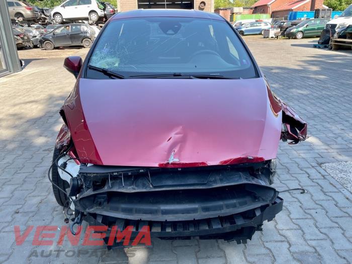 Ford Fiesta 7 1.0 EcoBoost 12V Samochód złomowany (2021, Metalik, Czerwony)