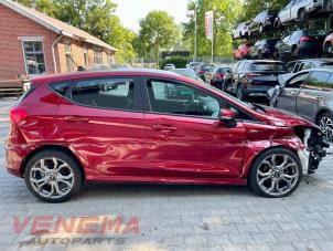 Ford Fiesta 7 1.0 EcoBoost 12V Samochód złomowany (2021, Metalik, Czerwony)