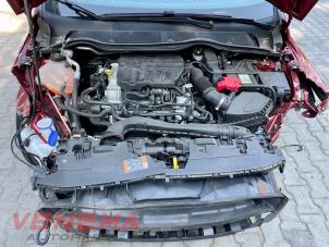 Ford Fiesta 7 1.0 EcoBoost 12V Samochód złomowany (2021, Metalik, Czerwony)