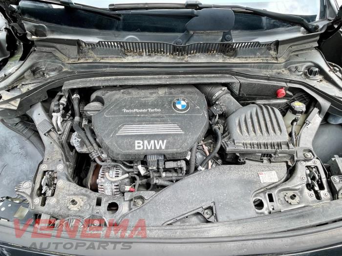 BMW 2 serie Gran Tourer 214d 1.5 TwinPower Turbo 12V Épave (2017, Noir)