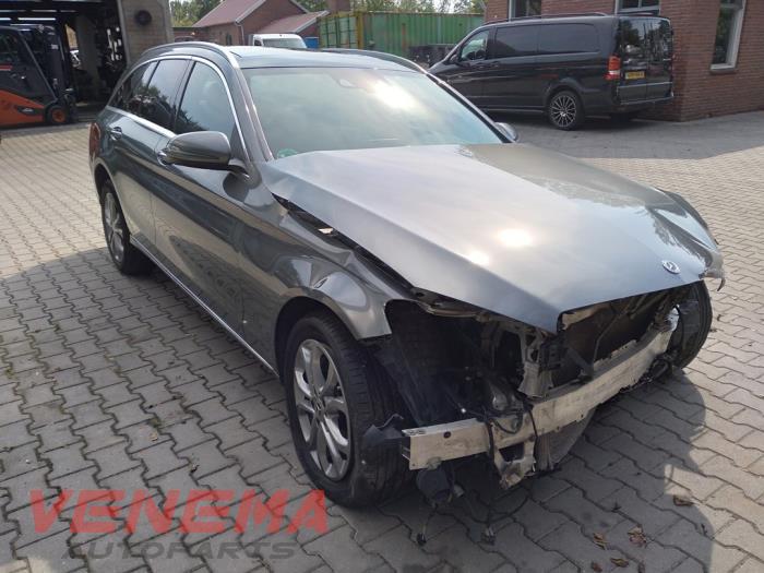 Mercedes C Estate C-250 CDI BlueTEC, C-250 d 2.2 16V Vehículo de desguace (2018, Metálico, Gris)