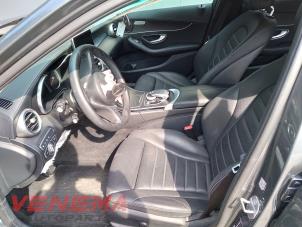 Mercedes C Estate C-250 CDI BlueTEC, C-250 d 2.2 16V Vehículo de desguace (2018, Metálico, Gris)