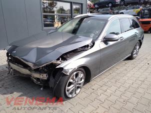 Mercedes C Estate C-250 CDI BlueTEC, C-250 d 2.2 16V Vehículo de desguace (2018, Metálico, Gris)