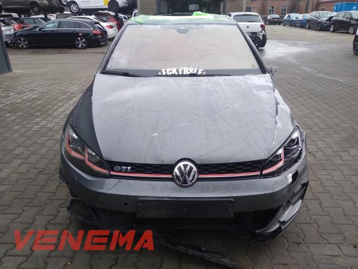 Volkswagen Golf VII 2.0 GTI 16V Performance Package Épave (2017, Foncé, Gris argenté)