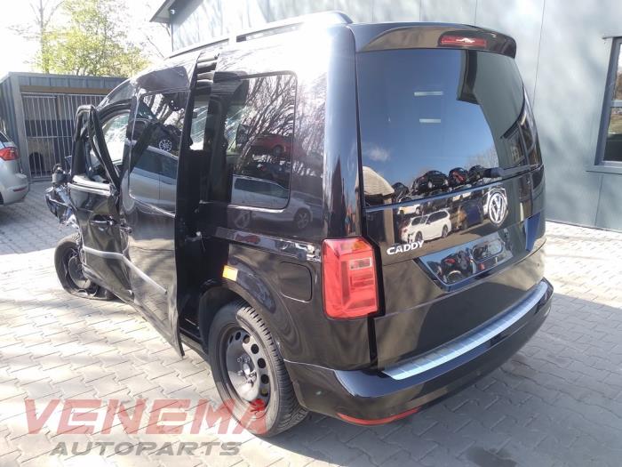 Volkswagen Caddy Combi IV 1.4 TSI 16V Épave (2020, Métallisé, Noir)