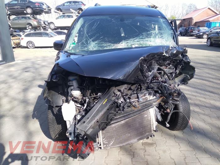Volkswagen Caddy Combi IV 1.4 TSI 16V Épave (2020, Métallisé, Noir)