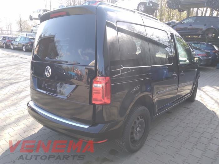 Volkswagen Caddy Combi IV 1.4 TSI 16V Épave (2020, Métallisé, Noir)