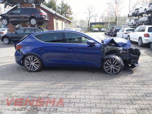 Seat Leon 1.5 TSI 16V Épave (2021, Bleu)