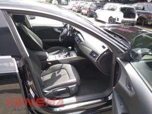 Audi A7 Sportback 3.0 TDI V6 24V Samochód złomowany (2015, Czarny)