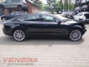 Audi A7 Sportback 3.0 TDI V6 24V Samochód złomowany (2015, Czarny)