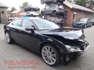 Audi A7 Sportback 3.0 TDI V6 24V Samochód złomowany (2015, Czarny)