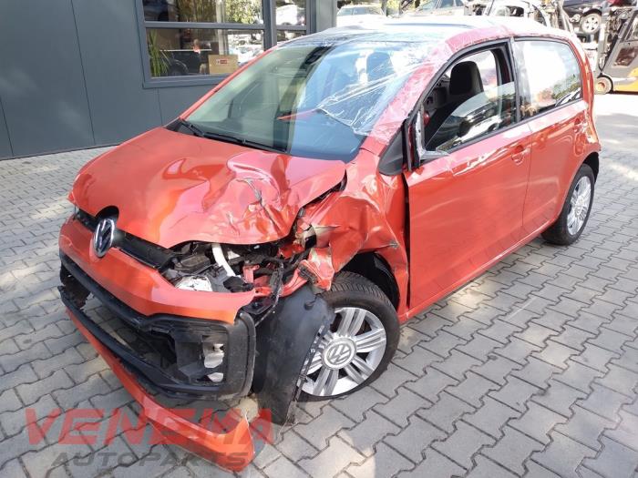 Volkswagen Up! 1.0 TSI 12V Skrotfordon (2018, ORANJE)