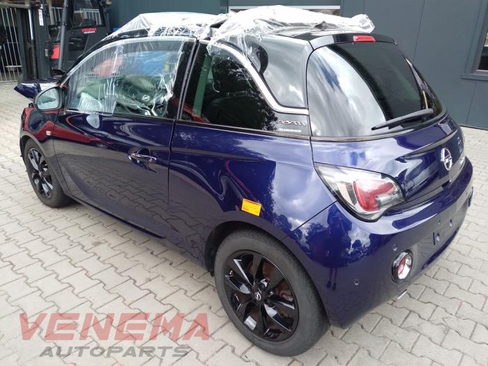 Opel Adam 1.0 Ecotec 12V SIDI Turbo Samochód złomowany (2017, Niebieski)