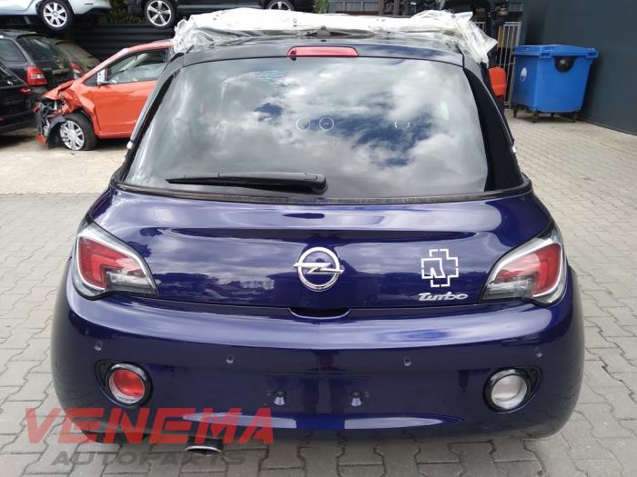 Opel Adam 1.0 Ecotec 12V SIDI Turbo Samochód złomowany (2017, Niebieski)