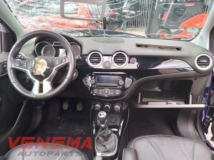 Opel Adam 1.0 Ecotec 12V SIDI Turbo Samochód złomowany (2017, Niebieski)
