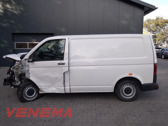 Volkswagen Transporter T6 2.0 TDI 150 4Motion Samochód złomowany (2020, Bialy)