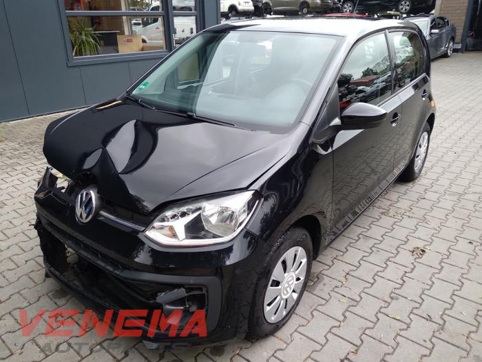 Volkswagen Up! 1.0 12V 75 Samochód złomowany (2018, Metalik, Czarny)